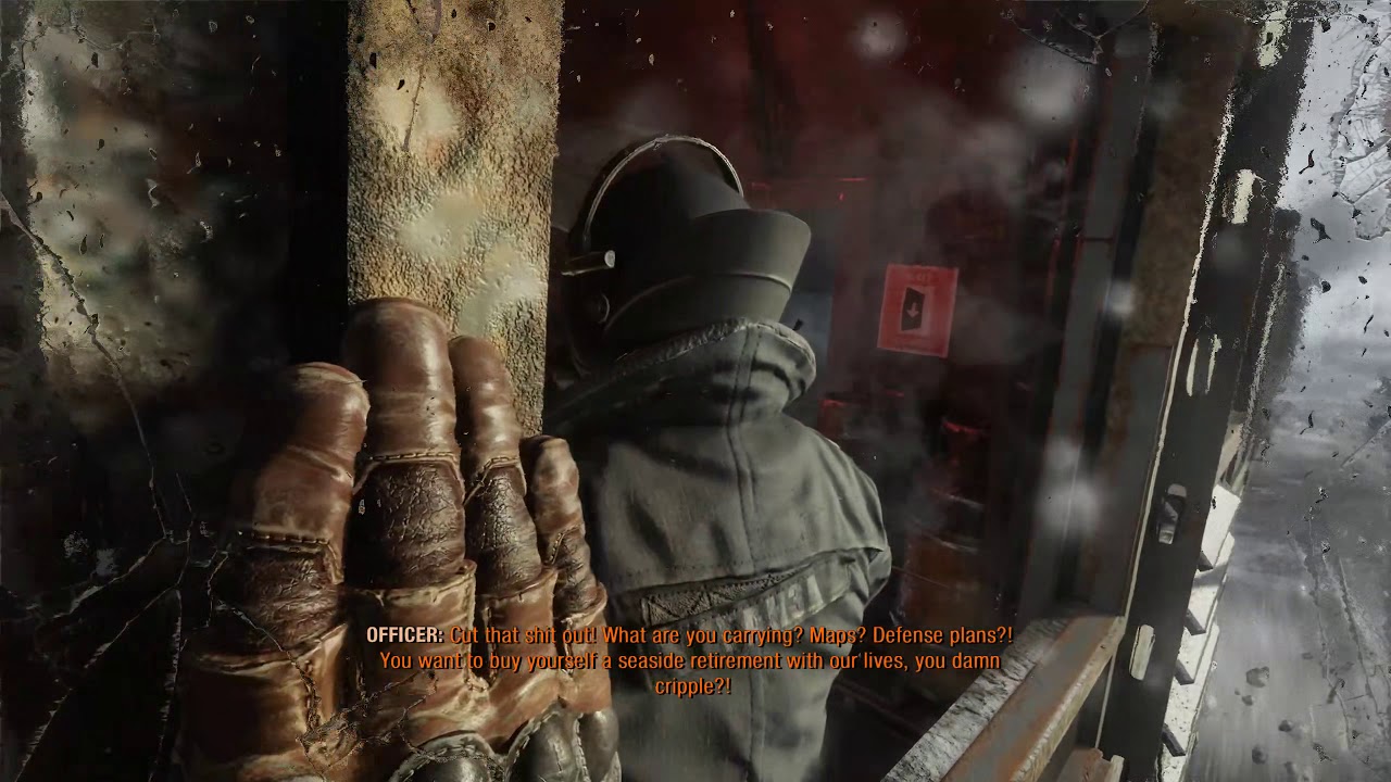 Metro  Exodus - Train Scene