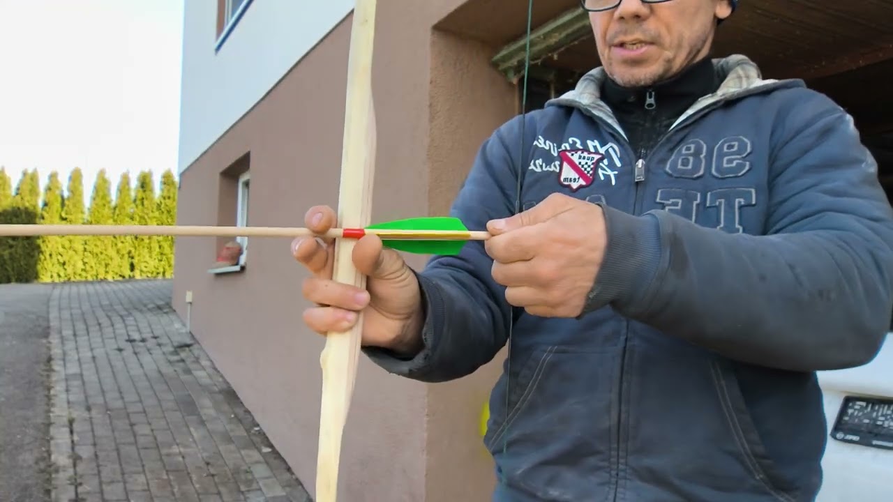 Лук из бузины, доработка. 