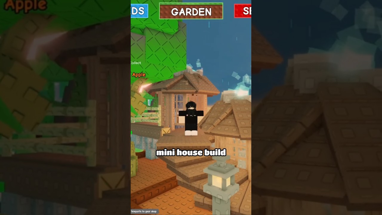 Mini House Build In Grow a Garden!