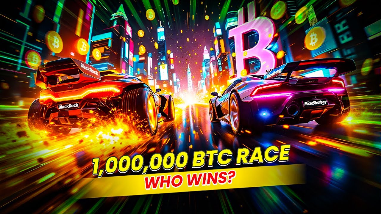 Bitcoin Arms Race: BlackRock vs. MicroStrategy &mdash; Who Gets 1 Million BTC First?