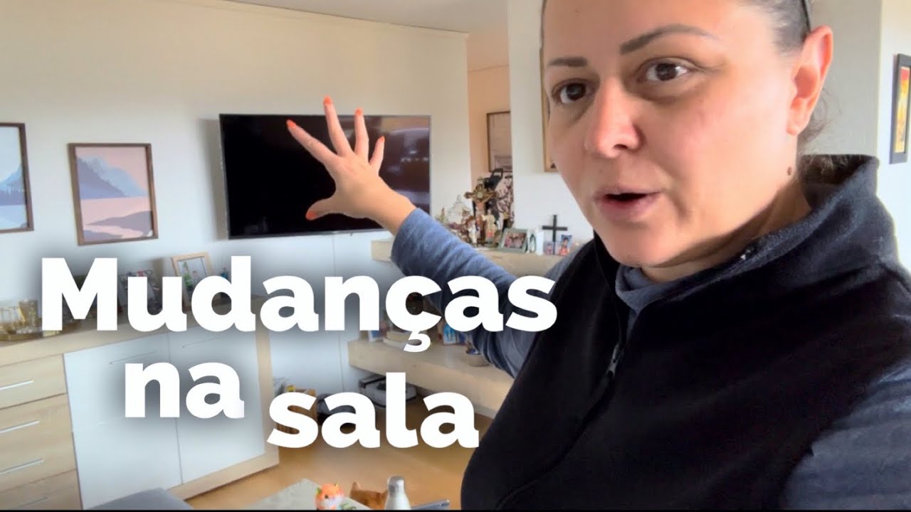 Novidades na nossa casa! 📺🏠 Mudanças na sala de estar e de jantar ✨