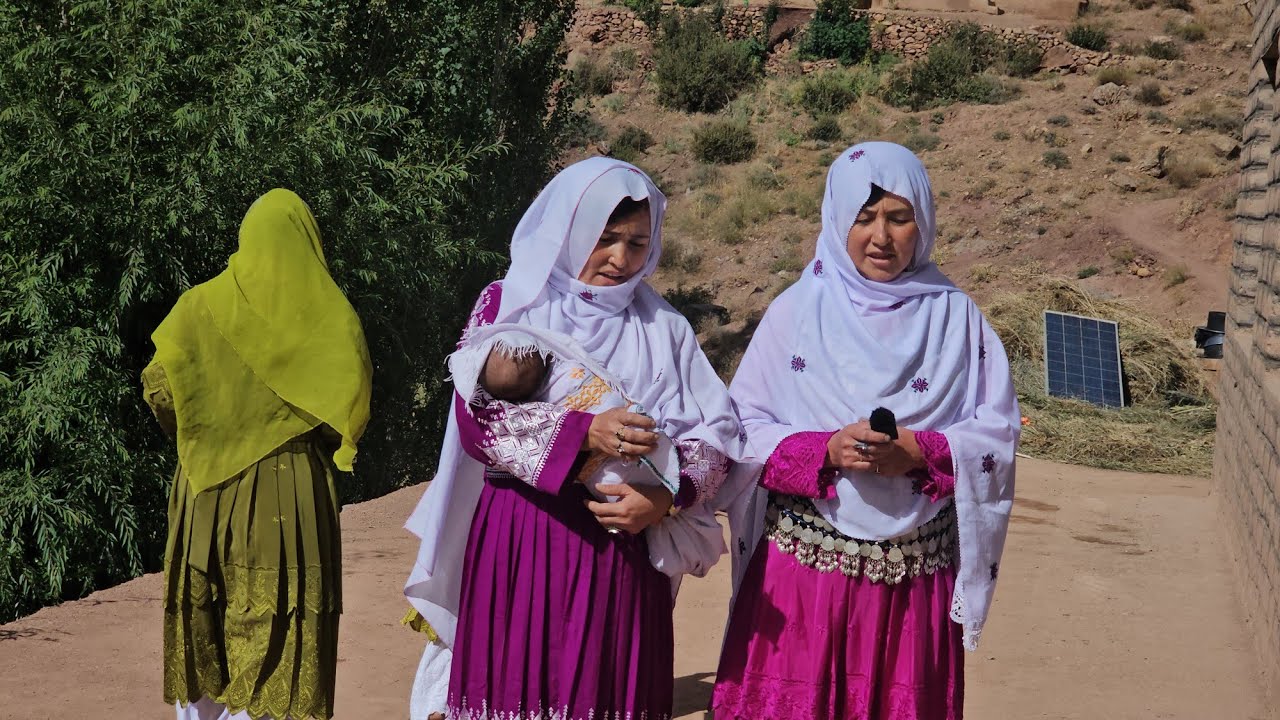 آمادگی سفر به دیار آبه میرزا ( دلارام )😍 با جمع خانواده مادر مهربان و مادر نوریه