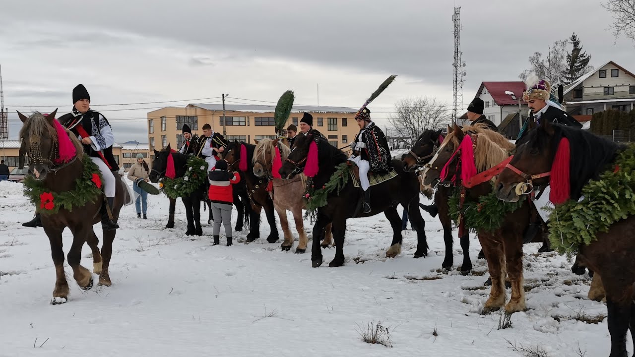 Cai traditi si obiceiuri din Bucovina- malanca lui Stefan cel Mare 2021( la Vicovu de Sus)