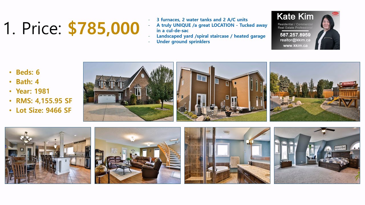 A complete collection of house for sale in and around Lethbridge, Alberta, uploaded in Dec -Kate Kim