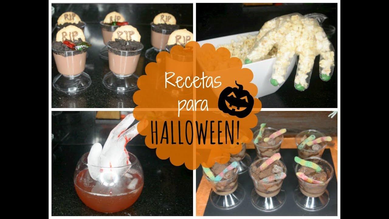Recetas fáciles para HALLOWEEN!