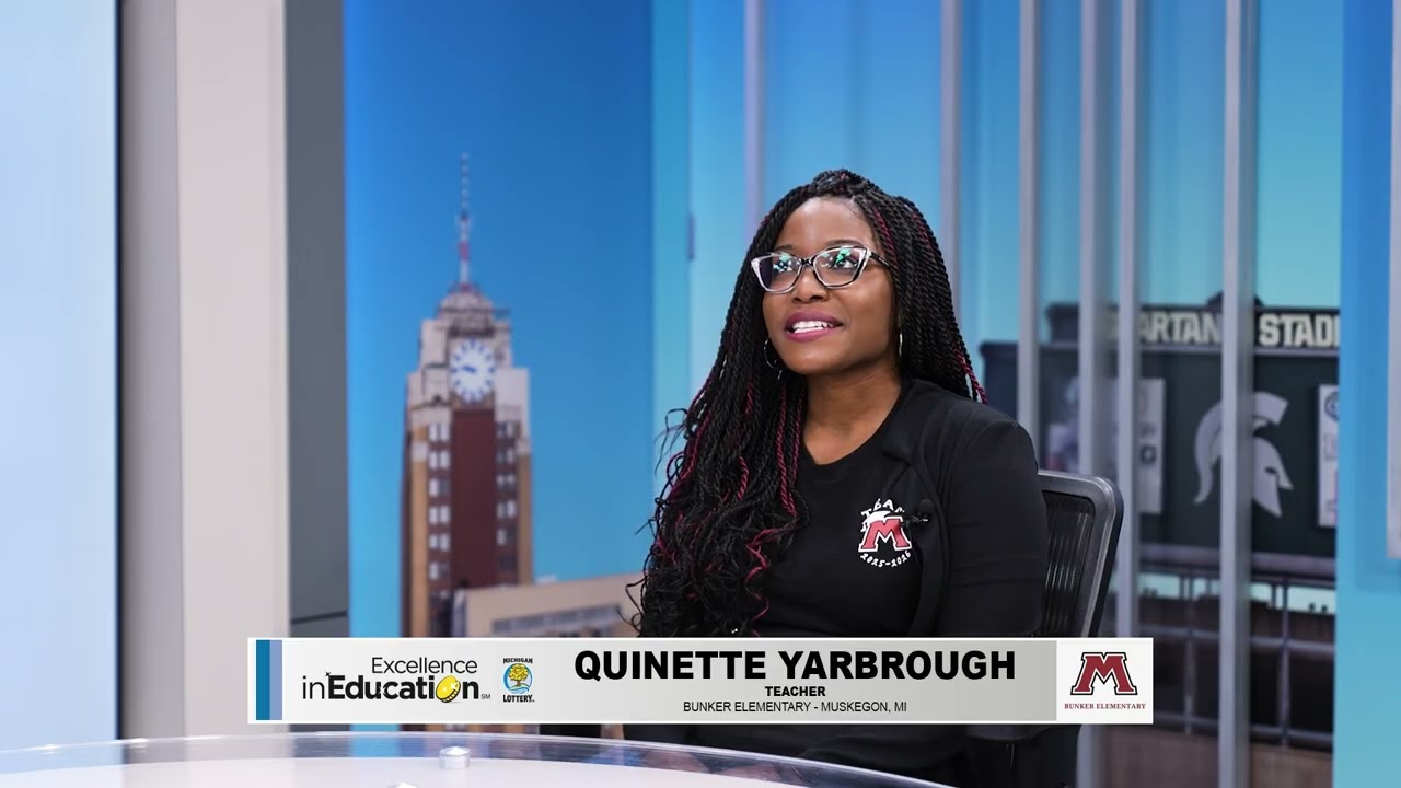 Muskegon County Educator Wins Excellence in Education Award from the Michigan Lottery