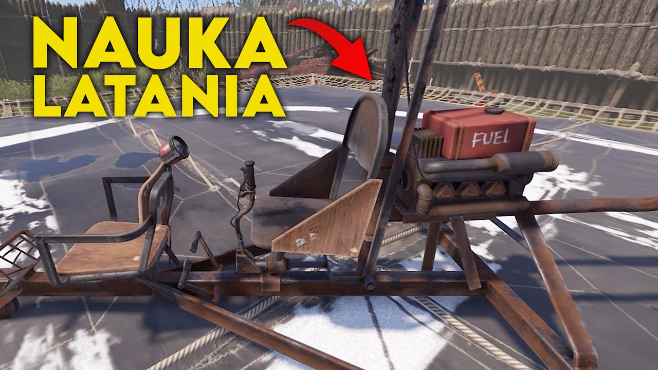 HELIKOPTER W OGNIU ☢️ RUST DAILY #12