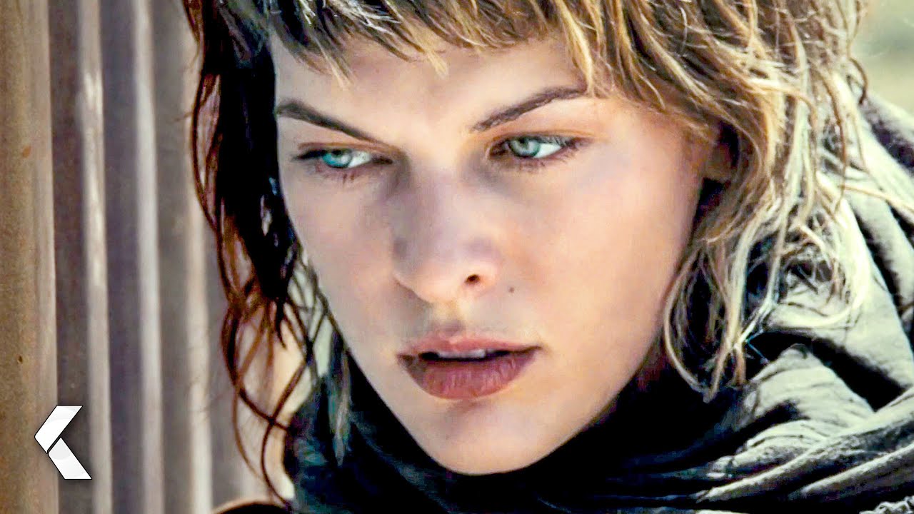 Ambushing The Convoy Scene - Resident Evil: Extinction (2007) Mila Jovovich