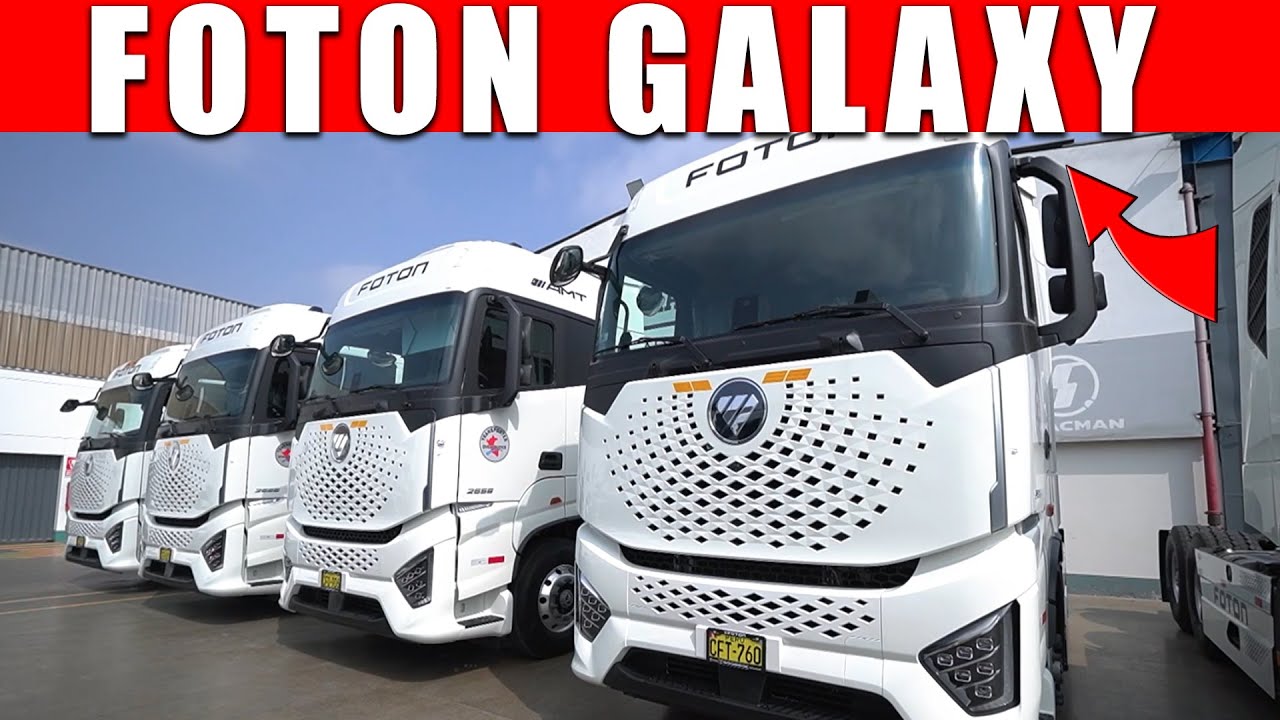 6 remolcadores Foton Galaxy para 'Overtrucks Transports'