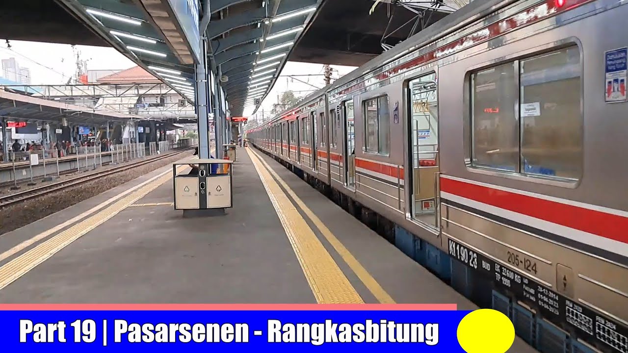 Part 19 | Naik KRL dari Pasarsenen  ke Rangkasbitung