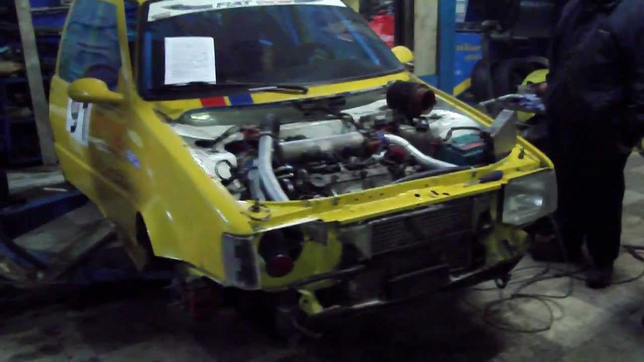 Prova Fiat Uno turbo volumetrico