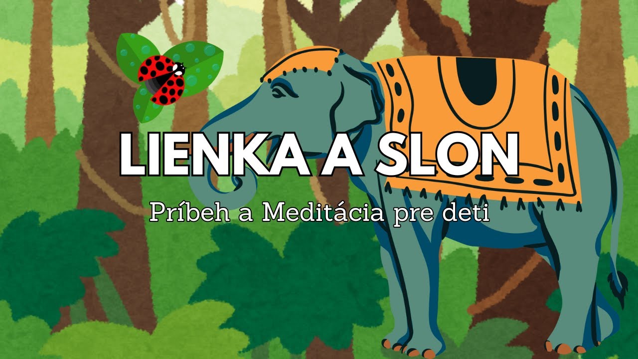 Slon a lienka – Meditačný a poučný príbeh pre deti. Aj malý dokáže veľké veci! Autor Vnútorný kompas
