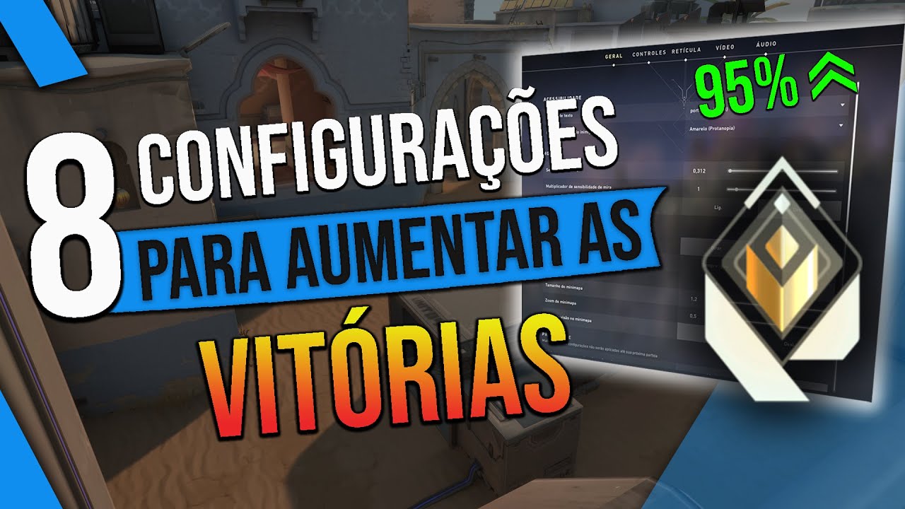AUMENTE INSTANTÂNEAMENTE suas vitórias com essas 8 configurações - Valorant