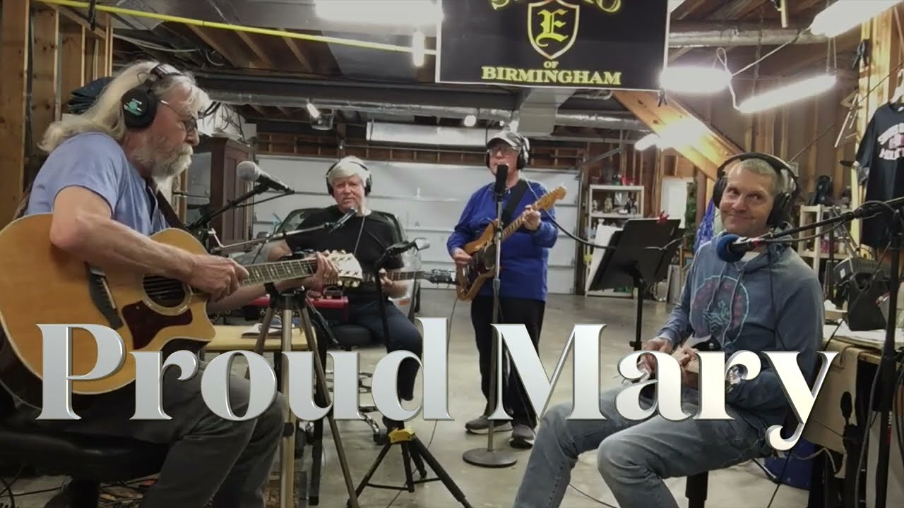 Proud Mary (The Bāssmen Band) Creedence Clearwater Revival release first day of 1969