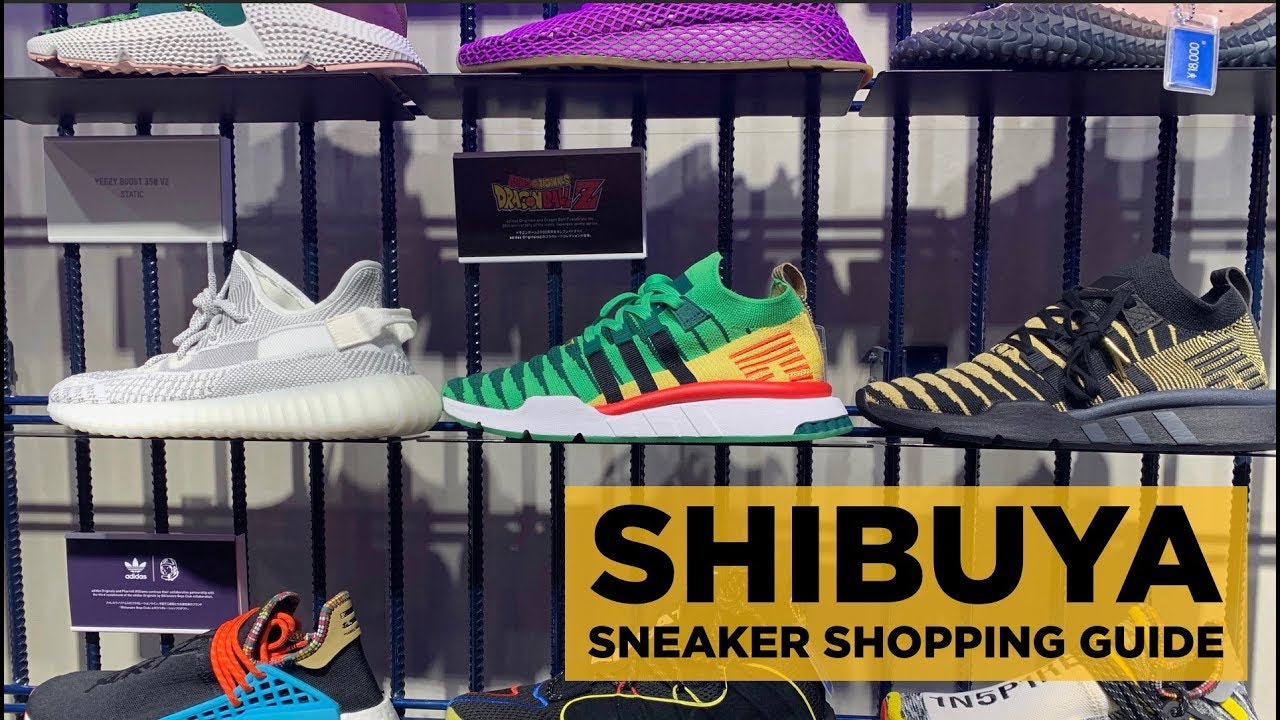 SHIBUYA SNEAKER SHOPPING GUIDE (BEST SNEAKER SHOPPING SHIBUYA JAPAN)