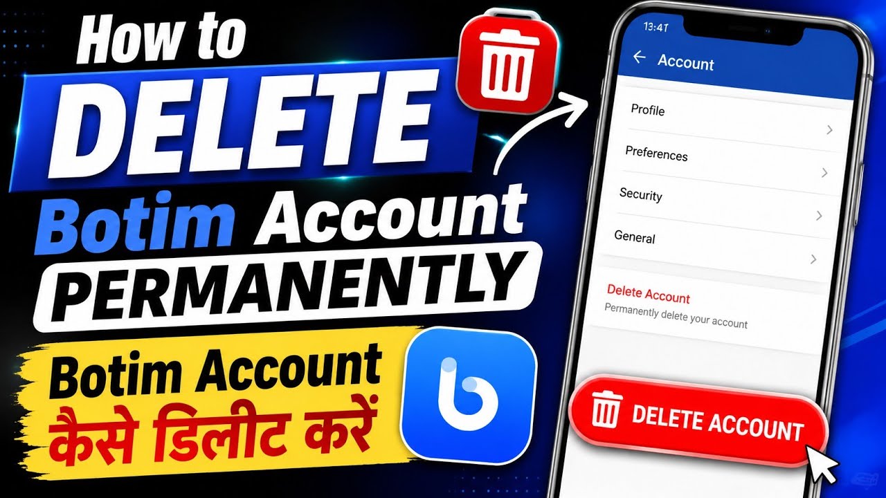 How to Delete Botim App Account | Botim Account Kaise Delete Kare | How to Delete Botim App