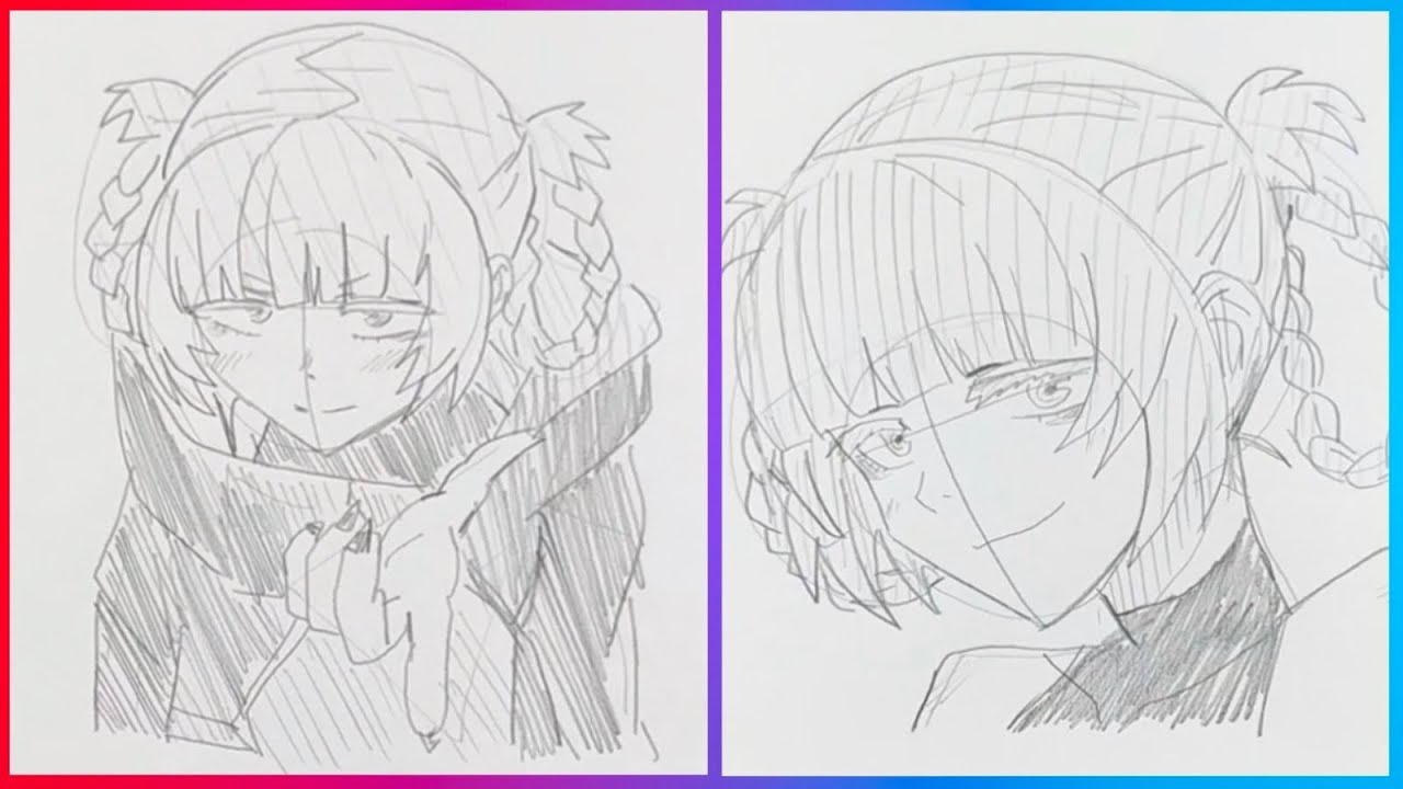 Как легко нарисовать Назуну Нанакусу! | #よふかしのうた #nazuna
