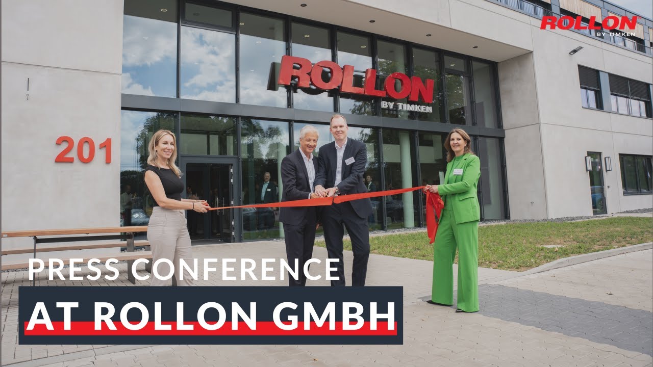 Press conference and customer day at Rollon GmbH