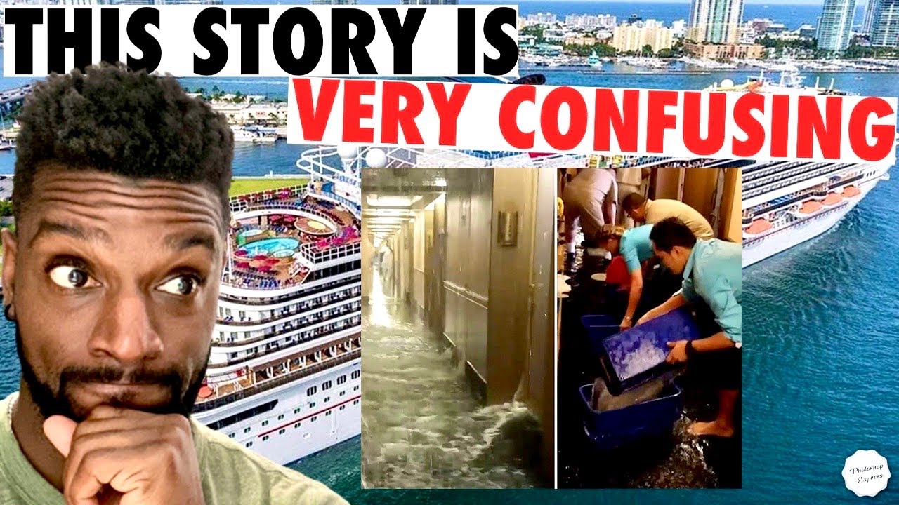 Carnival Cruise Ship FLOODS With Passengers On Board | This Story Is Confusing