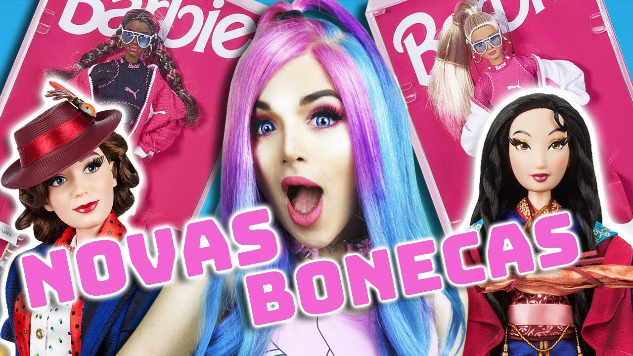 COMPREI BONECAS RARAS - Barbies Puma, Mary Poppins e Mulan!
