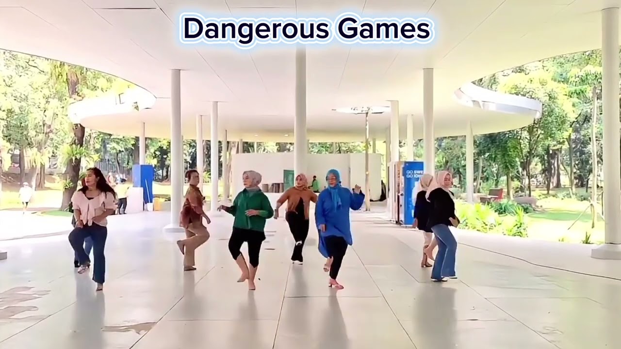 Dangerous Games - Line Dance#Demo#Upik Murbay &Students#UMC TEBET👠💃🇲🇨