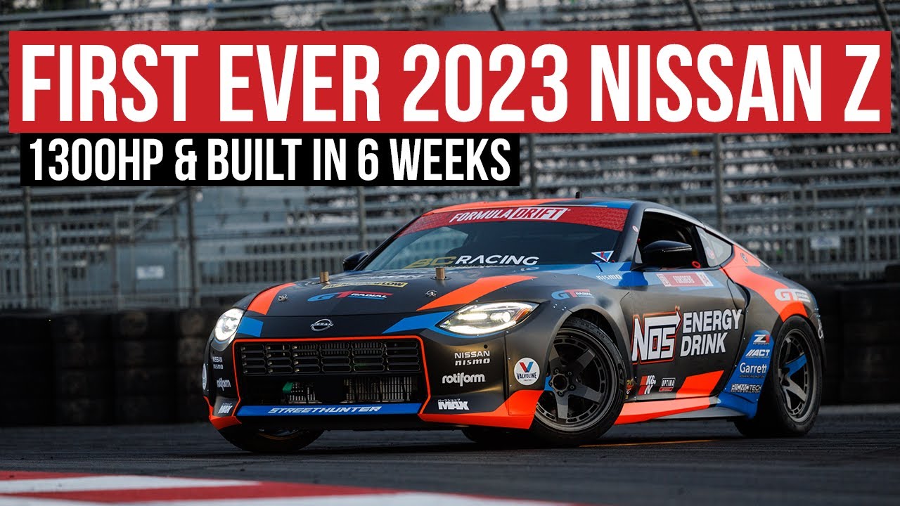 Chris Forsberg's brand new 2023 Nissan Z Pro Formula Drift Car