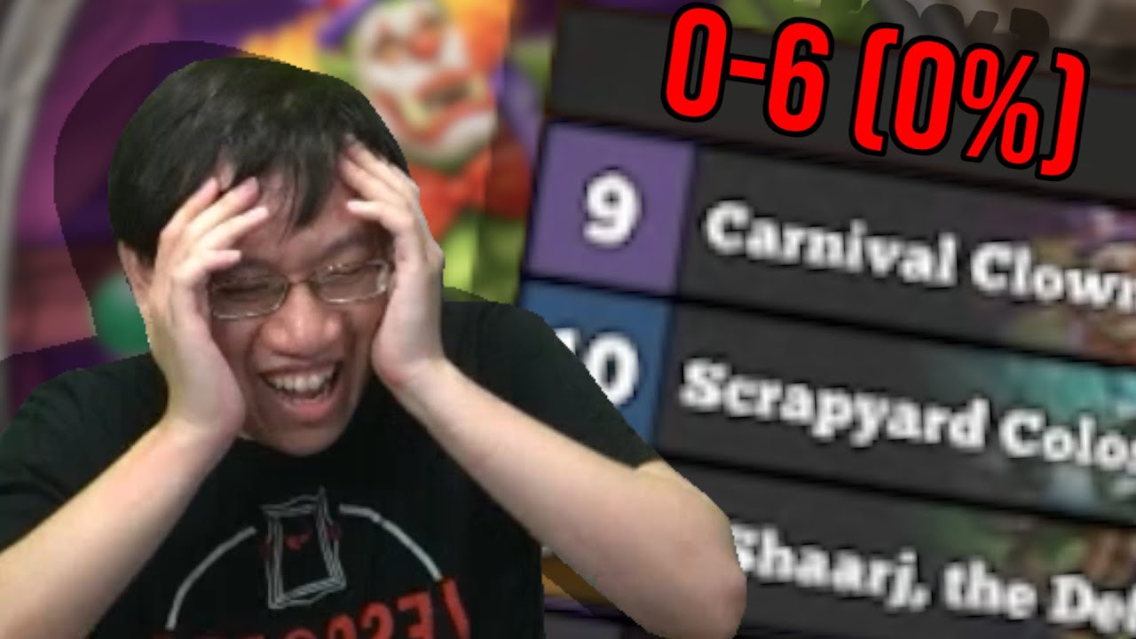 My Predicted TOP Deck IS A DISASTER?!? | Clown Warrior | Hearthstone