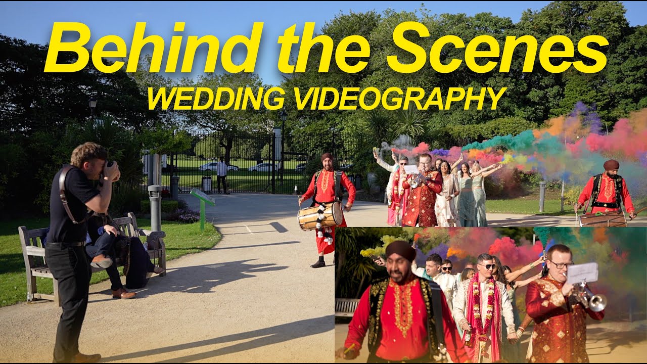 Behind the Scenes Videography of an Indian Fusion Wedding