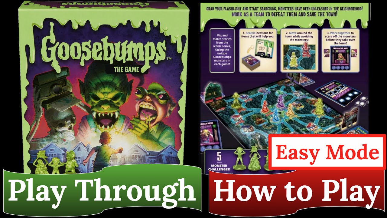 Goosebumps: The Game (Easy Mode) - How to Play & Play Through