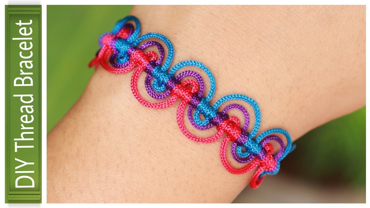 DIY Bracelet Ideas With Thread | How To Make Bracelets at Home | Creation&you
