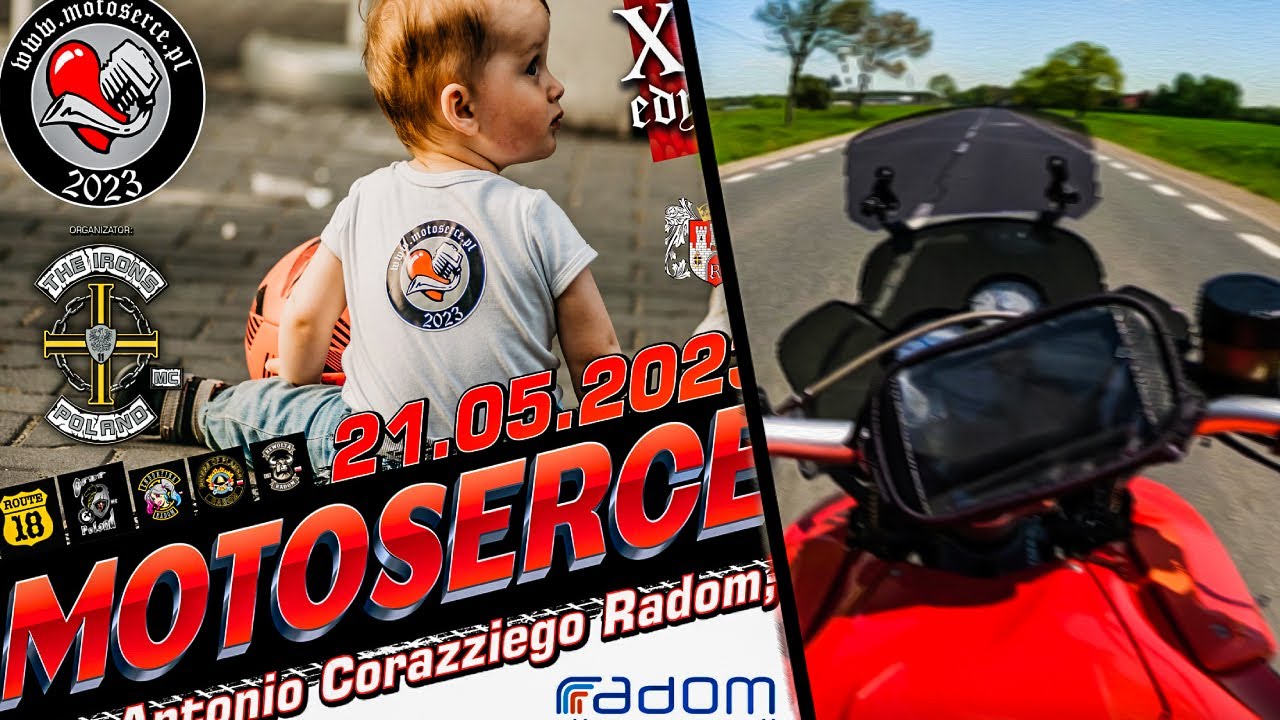 MOTOSERCE RADOM 2023 | POJECHAŁEM DO RADOMIA | PARADA | MOTOCYKLE | ZLOT MOTOCYKLOWY RADOM 2023