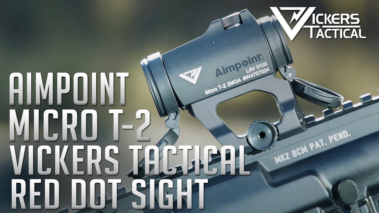 Aimpoint Micro T-2 Vickers Tactical Red Dot Sight