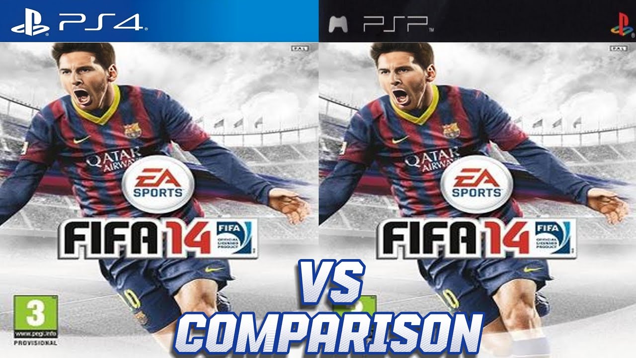 FIFA 14 PS4 Vs PSP