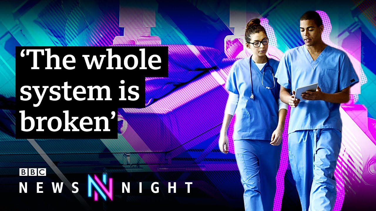 NHS winter crisis: Patients discharged ‘earlier than they should be’ – BBC Newsnight