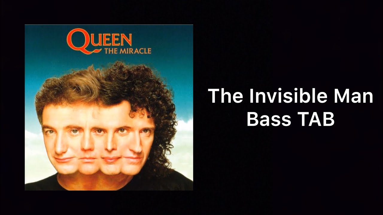 The Invisible Man bass cover with TAB