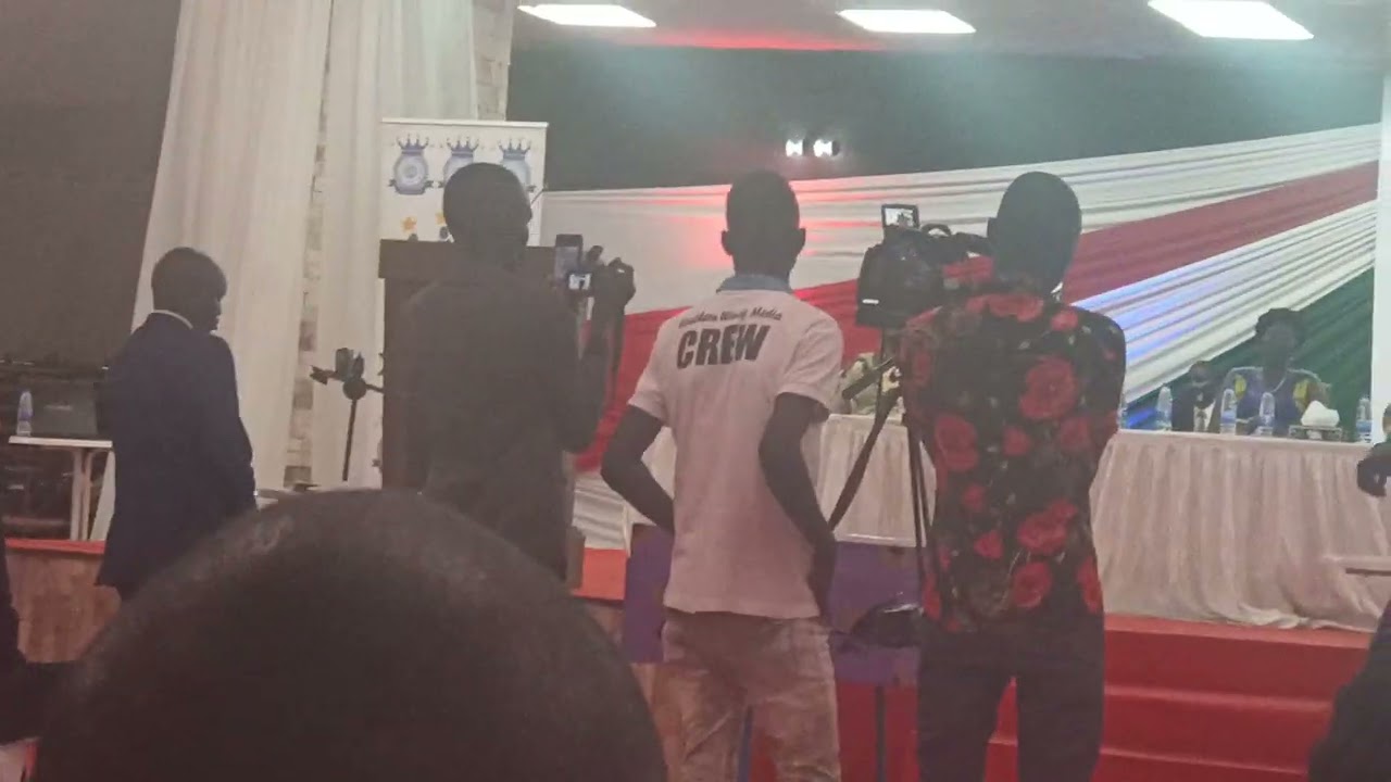 Twic Mayardit fundraising for olympics in Juba