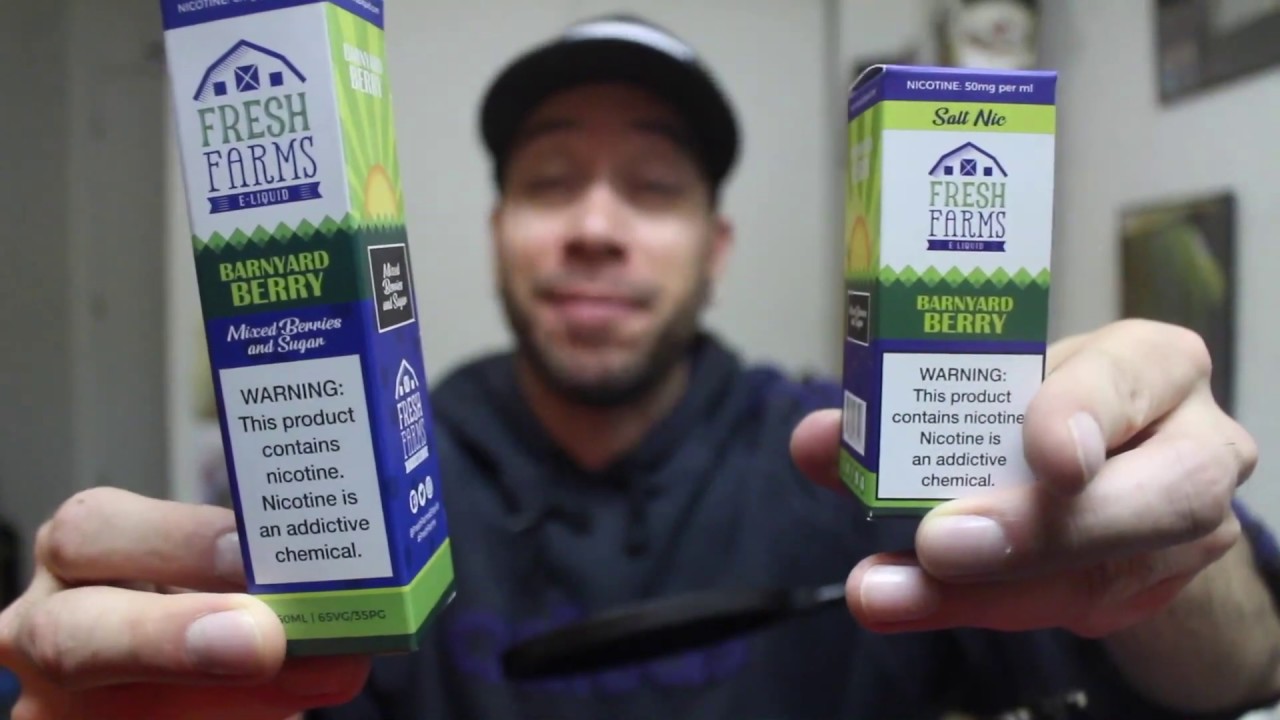 Fresh Farms E-liquid - Barnyard Berry - Regular & Salt Nic