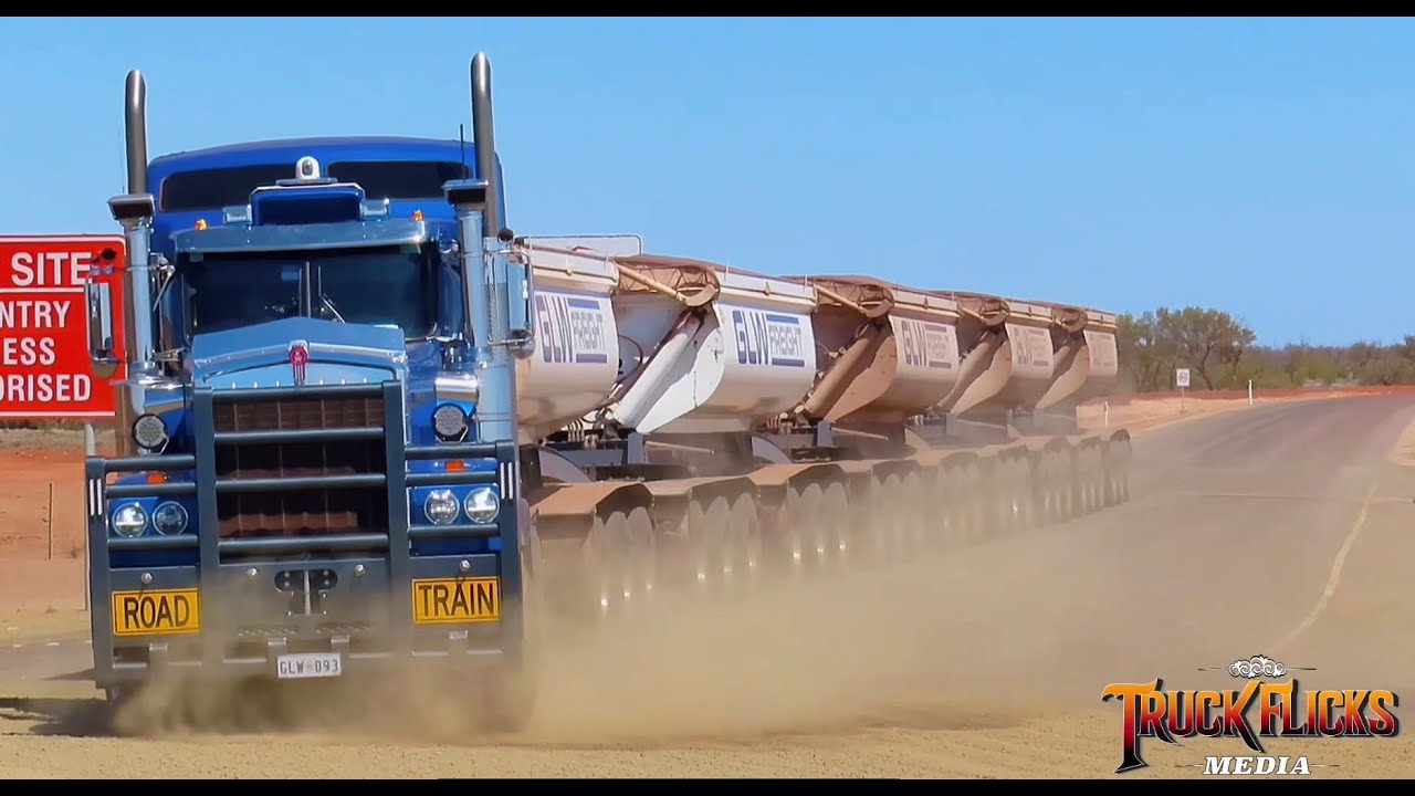 TRUCKFLICKS MEDIA Episode 49 - Featuring GLW 5 trailer roadtrain.