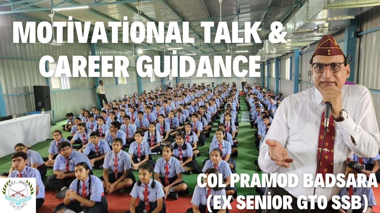 Motivational Talk & Career Guidance | Col. Pramod Badsara (Ex Senior GTO SSB) #ssb #cds #nda