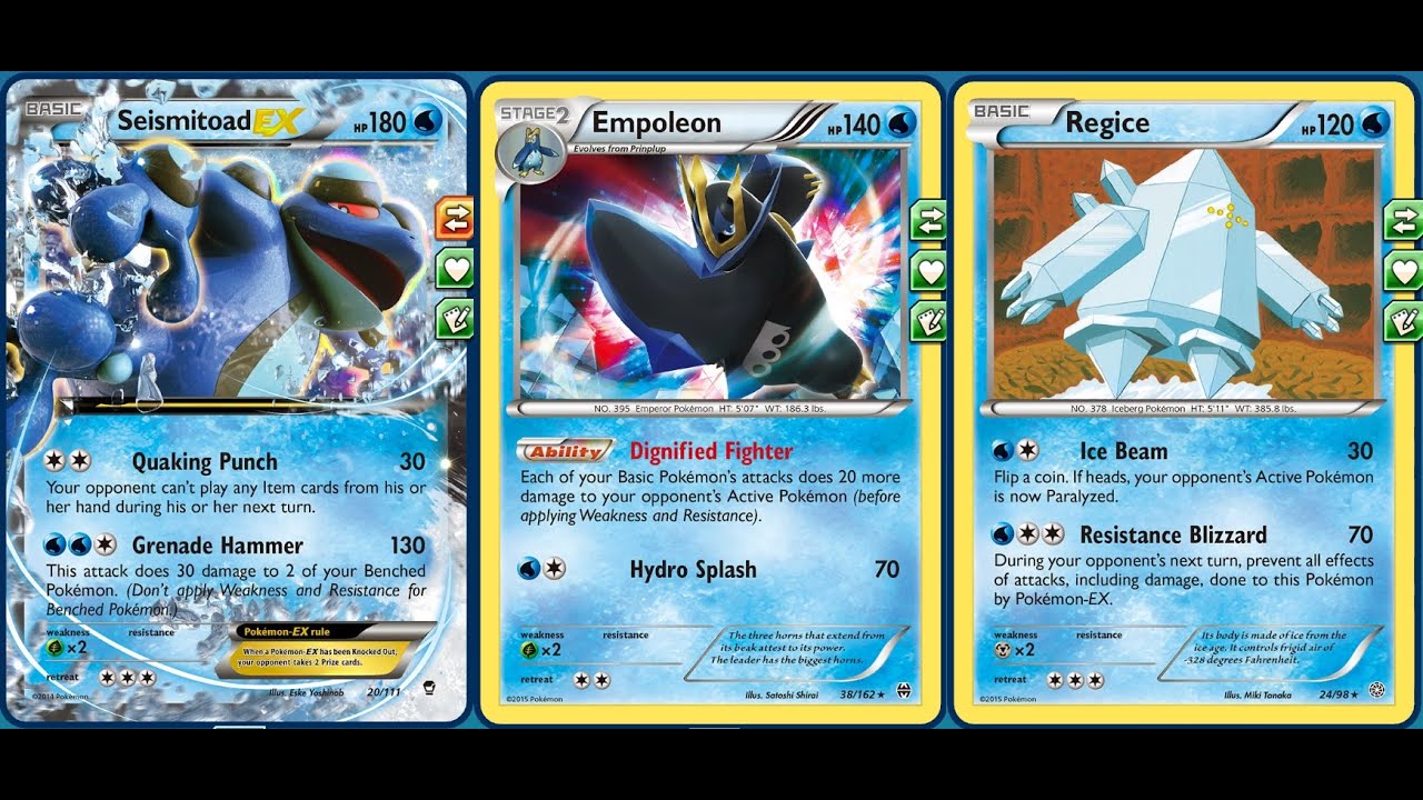 Breakthrough Empoleon/Seismitoad Deck Locking Down Enemies