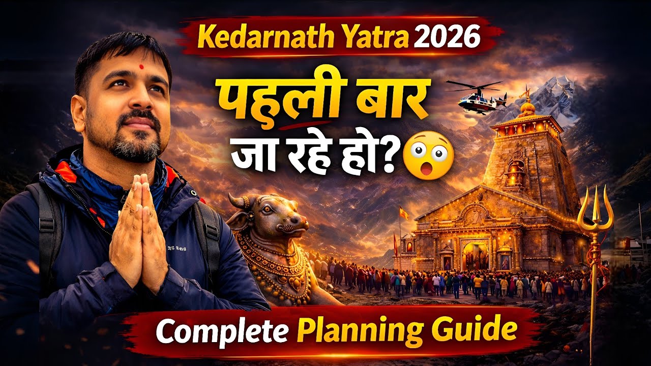 Kedarnath Yatra Complete Guide 2026 | Route, Trek & Travel Budget