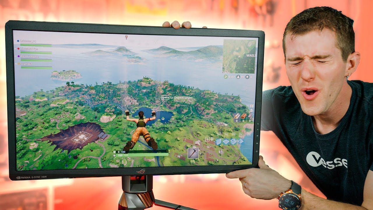 Gaming on the GOD of Monitors! - ASUS PG27UQ 4K 144Hz First Look