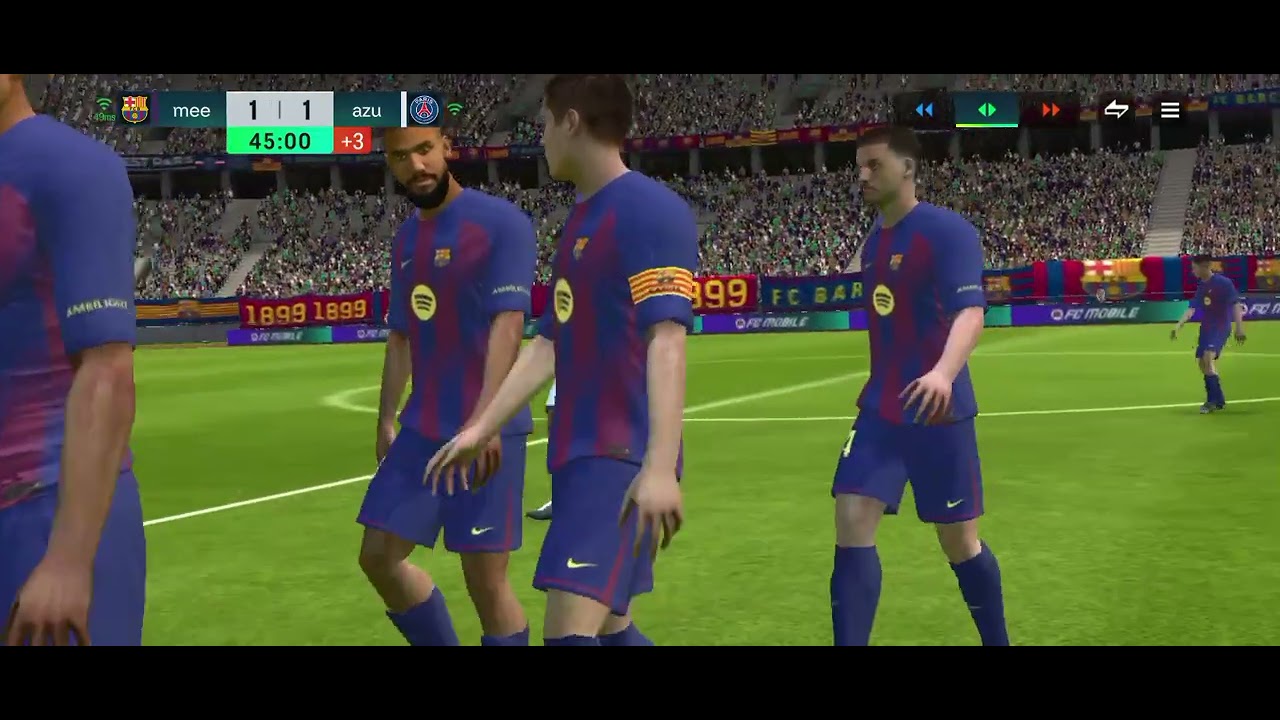 Pasandome de las maravillas en Fc Mobile 2-1