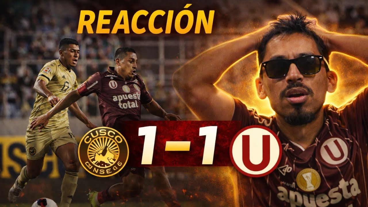 ¡NOS ARREBATARON LA VICTORIA EN CUSCO! REACCIÓN AL 1-1 DE UNIVERSITARIO 🚨