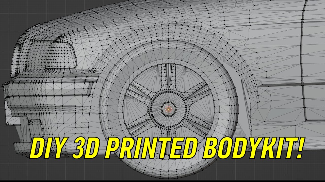 HOW TO 3D PRINT A WIDE BODYKIT - Part 1