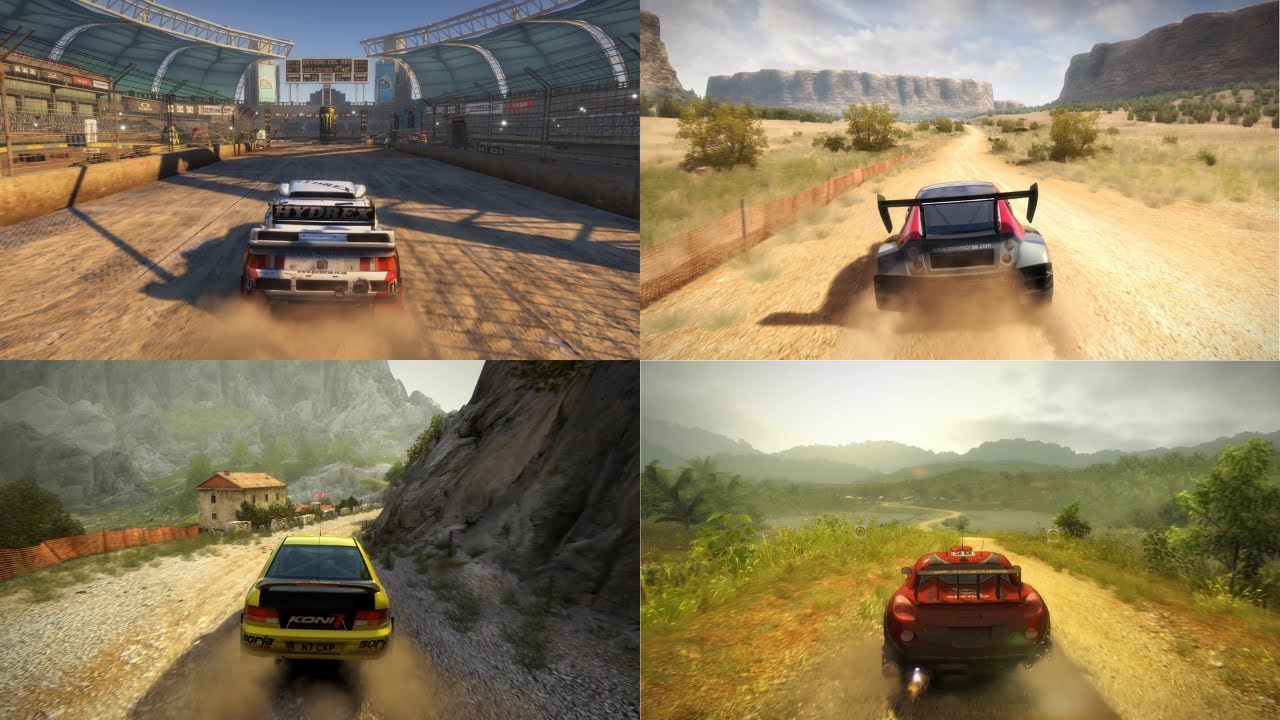 Dirt 2 All Tracks
