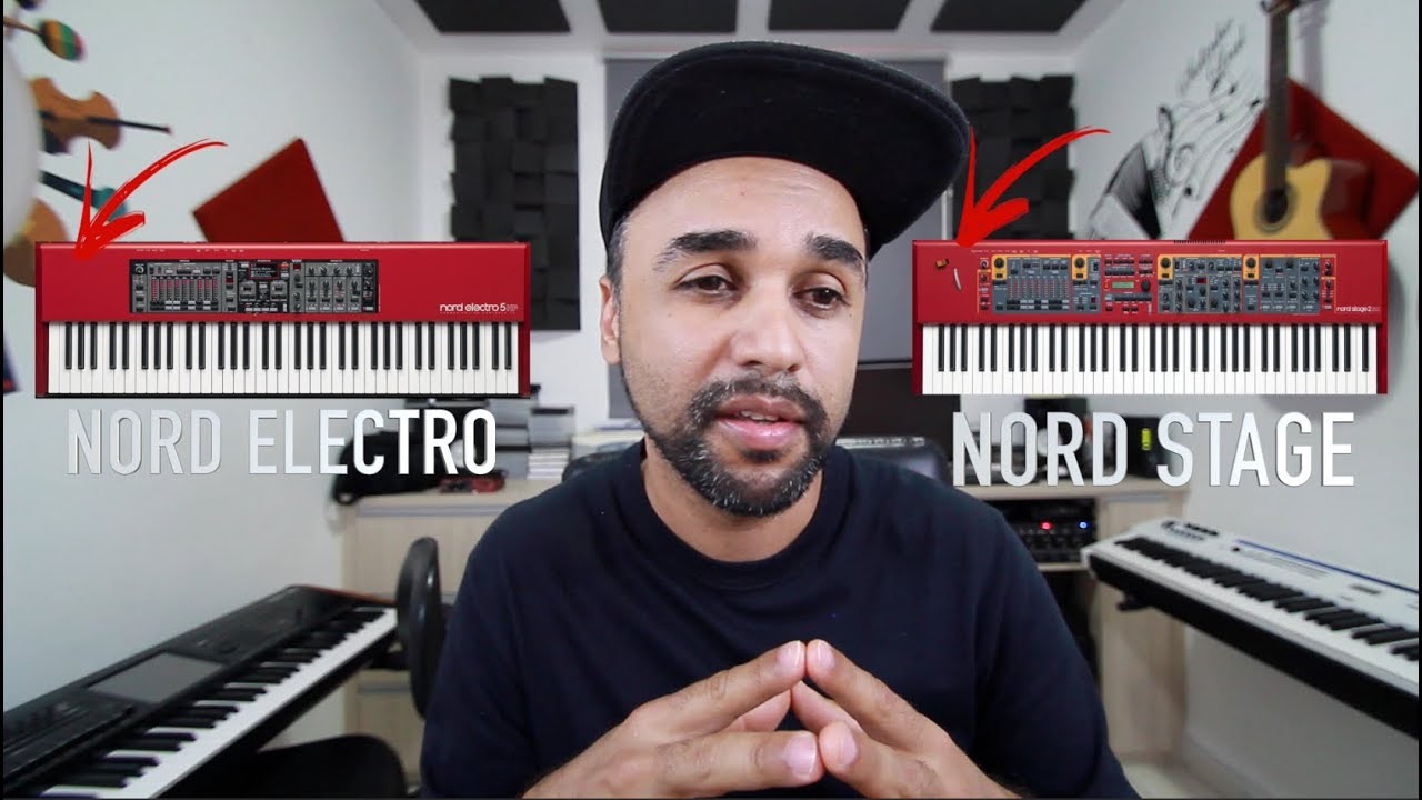 NORD ELECTRO ou NORD STAGE #ResenhaDosTeclas 😎🎹🎙️📽️🎬