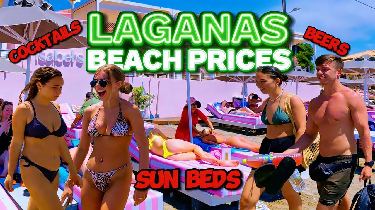 Shocking Prices or Affordable? Zante Laganas Beach Prices 2025 Best Places Beers Cocktails Sunbeds