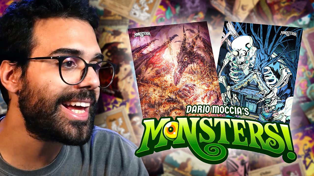 MONSTERS! - Spacchettiamo le MIE CARTE COLLEZIONABILI | Box Break con Dario Moccia