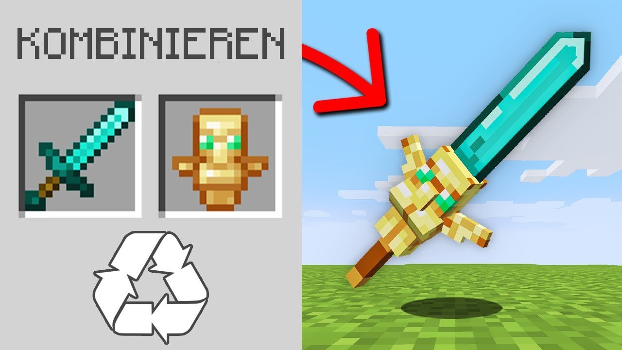 Minecraft, aber DU KANNST ALLE ITEMS KOMBINIEREN
